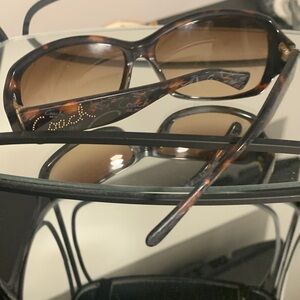 Coach Brown Tortoise Sunglasses